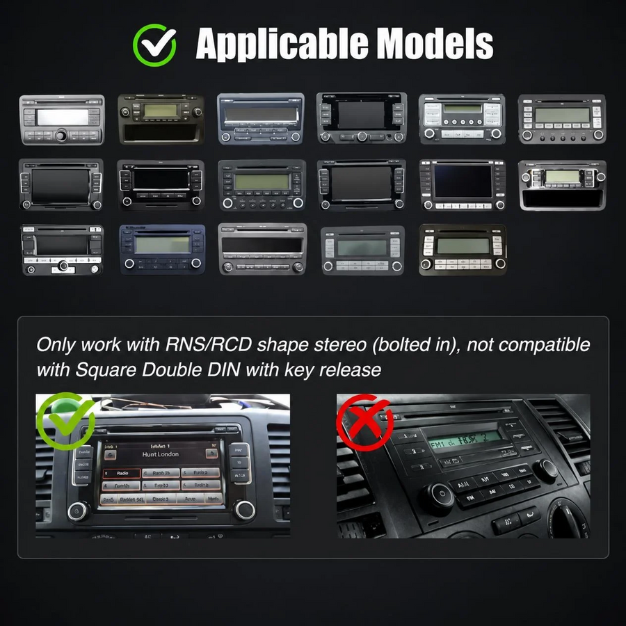 7" CarPlay & Android Auto Radio | VW, SEAT & Skoda image 4