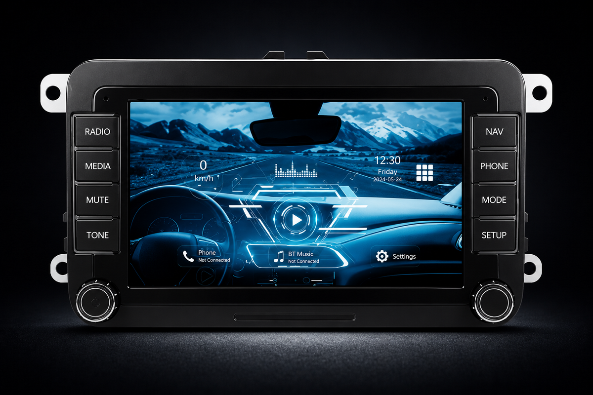 Volkswagen | Apple CarPlay & Android Auto | 7" Car Radio image 1
