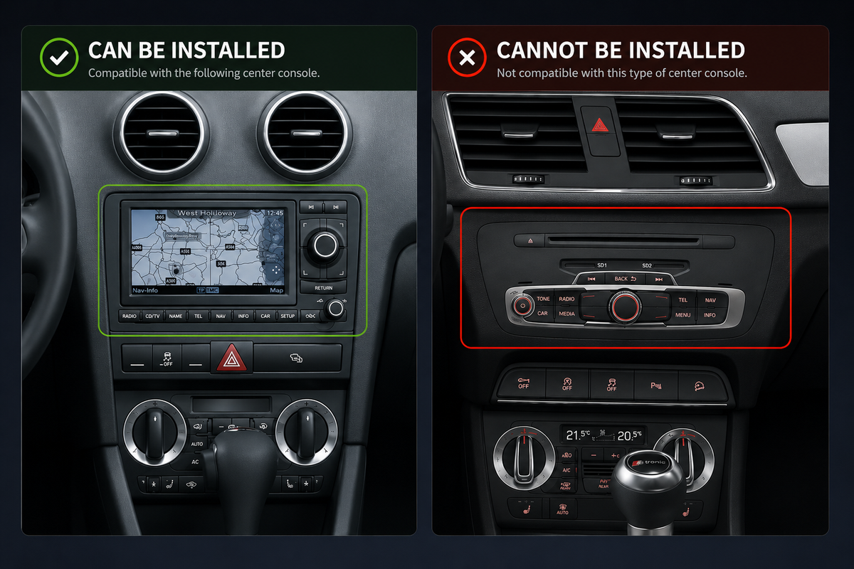 Audi A3/S3/RS3 (2003-2012) Apple Carplay/Android Auto Radio Stereo image 4
