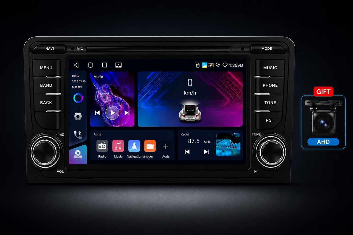 Audi A3/S3/RS3 (2003-2012) Apple Carplay/Android Auto Radio Stereo image 5