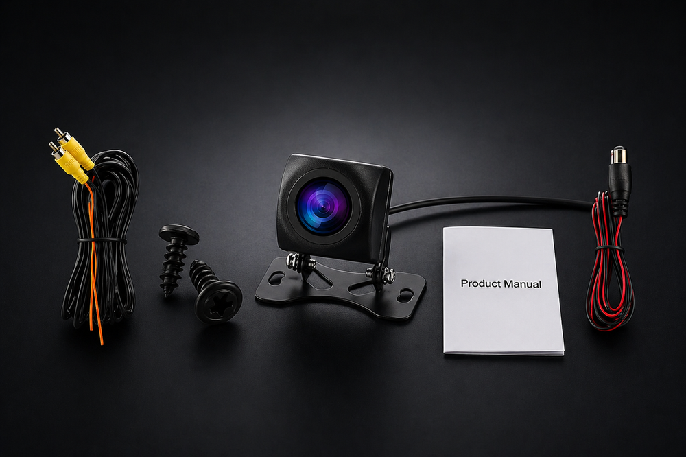 Universal HD Reverse Camera – 720P AHD Night Vision (IP67 Waterproof)