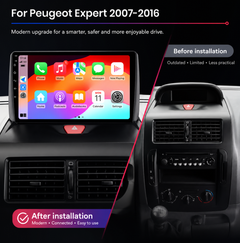 Peugeot Expert (2007-2016) CarPlay Android/Apple Stereo