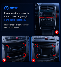 Mercedes Sprinter/Volkswagen Crafter (2006-2016/2017) CarPlay Android Stereo