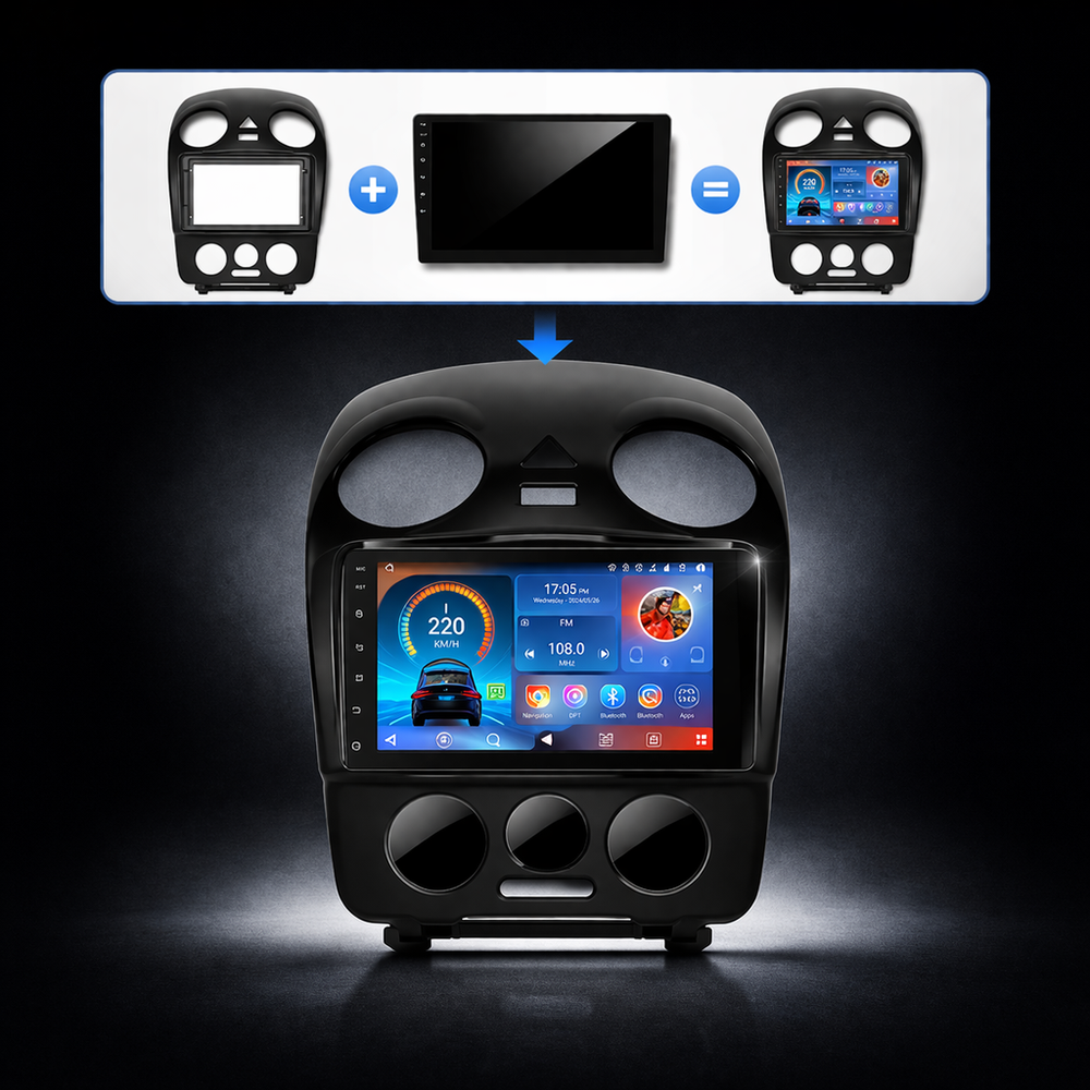 Beetle (2004-2010) CarPlay Android Stereo 9 Inch